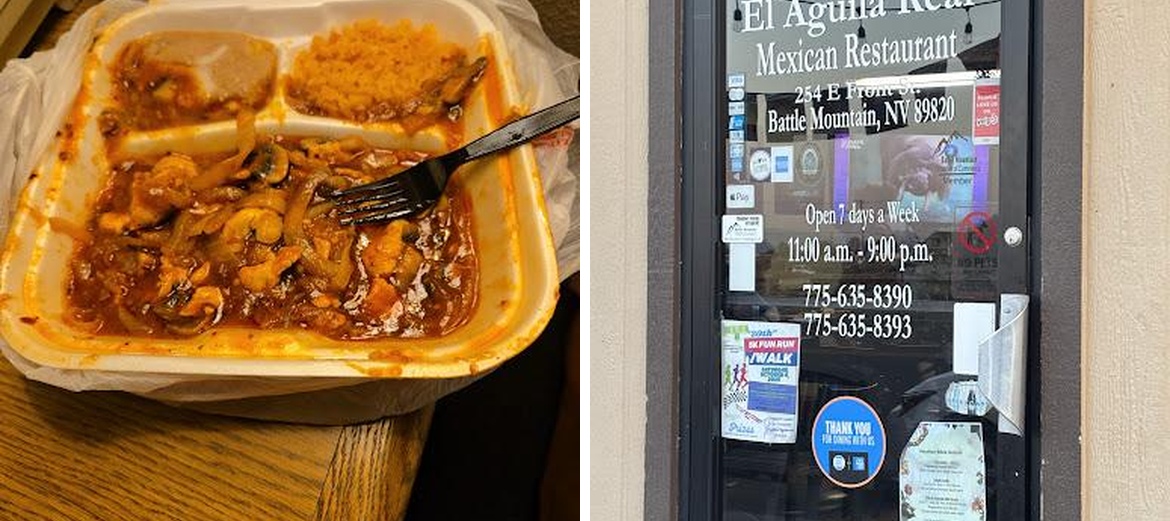 El Aguila Real Menu